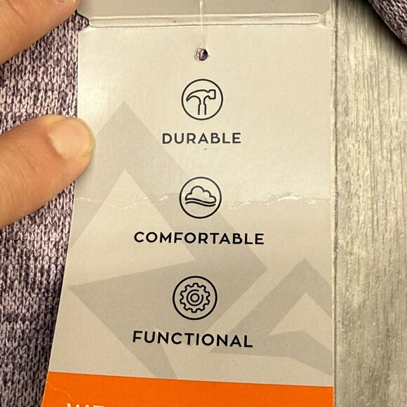 ✅ Womens M Ridgecut Toughwear Full Zip Fleece Jacket/Sweater Outdoor Hiking Gear - Picture 6 of 13